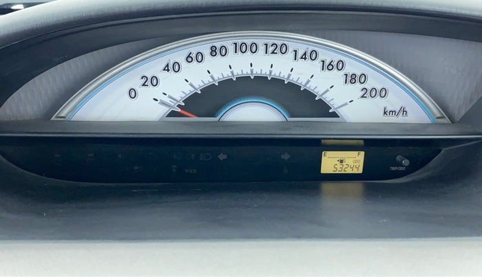 2011 Toyota Etios G, Petrol, Manual, 53,329 km, Odometer Image