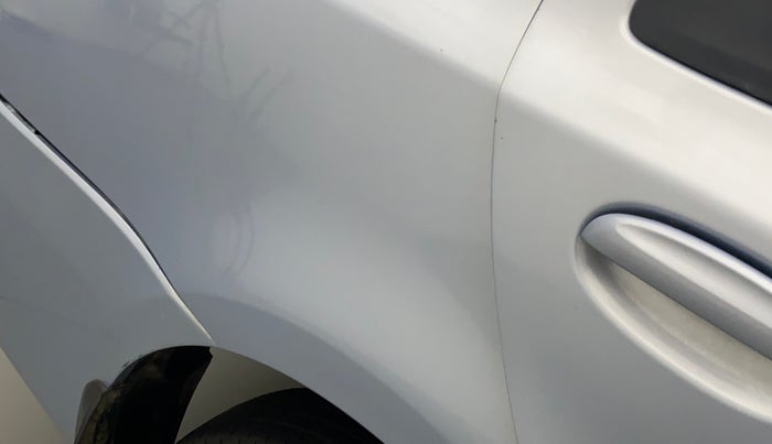 2011 Toyota Etios G, Petrol, Manual, 39,136 km, Right quarter panel - Minor scratches
