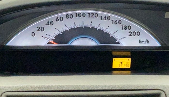 2011 Toyota Etios G, Petrol, Manual, 39,136 km, Odometer Image