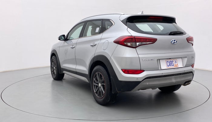 2018 Hyundai Tucson GLS 4WD AT DIESEL, Diesel, Automatic, 76,565 km, Left Back Diagonal