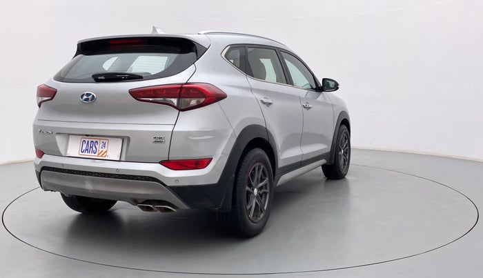 2018 Hyundai Tucson New GLS 4WD AT DIESEL, Diesel, Automatic, 76,565 km, Right Back Diagonal