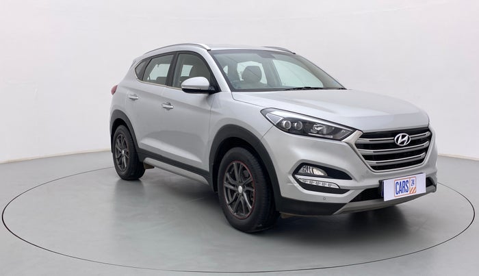 2018 Hyundai Tucson GLS 4WD AT DIESEL, Diesel, Automatic, 76,565 km, Right Front Diagonal