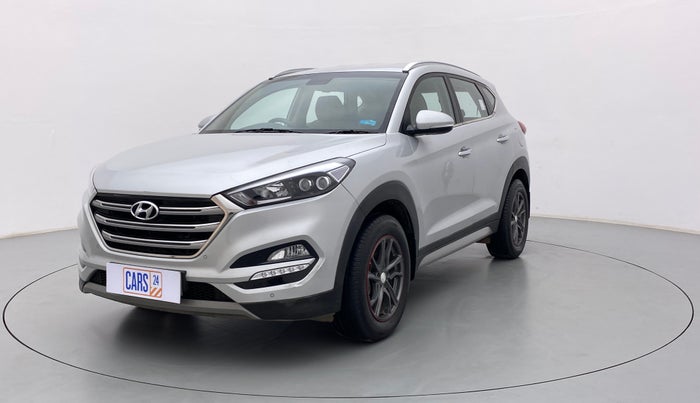 2018 Hyundai Tucson New GLS 4WD AT DIESEL, Diesel, Automatic, 76,565 km, Left Front Diagonal