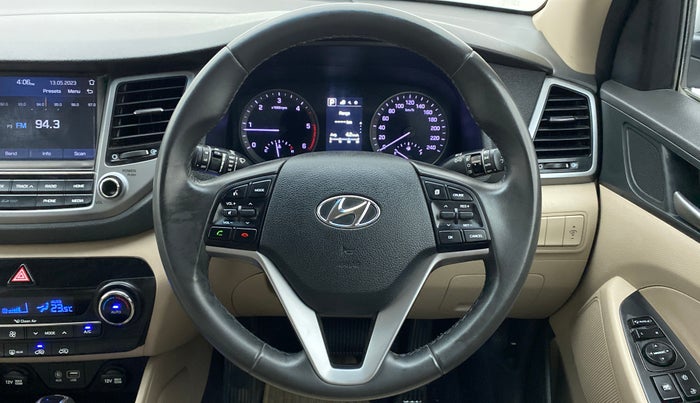 2018 Hyundai Tucson New GLS 4WD AT DIESEL, Diesel, Automatic, 76,565 km, Steering Wheel Close Up
