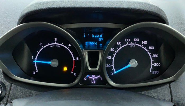2016 Ford Ecosport 1.5TITANIUM TDCI, Diesel, Manual, 1,07,588 km, Odometer View