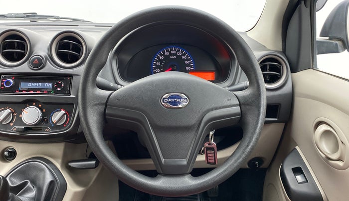 2016 Datsun Go T, Petrol, Manual, 35,803 km, Steering Wheel Close Up