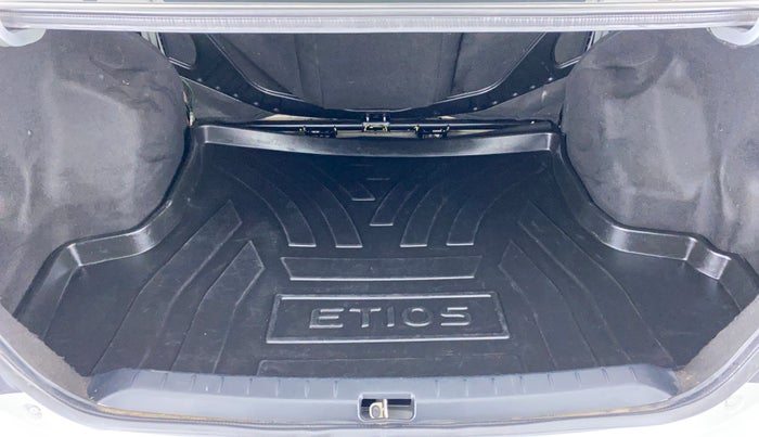 2017 Toyota Etios GX, Petrol, Manual, 25,915 km, Boot Inside