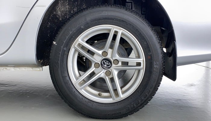 2017 Toyota Etios GX, Petrol, Manual, 25,915 km, Left Rear Wheel