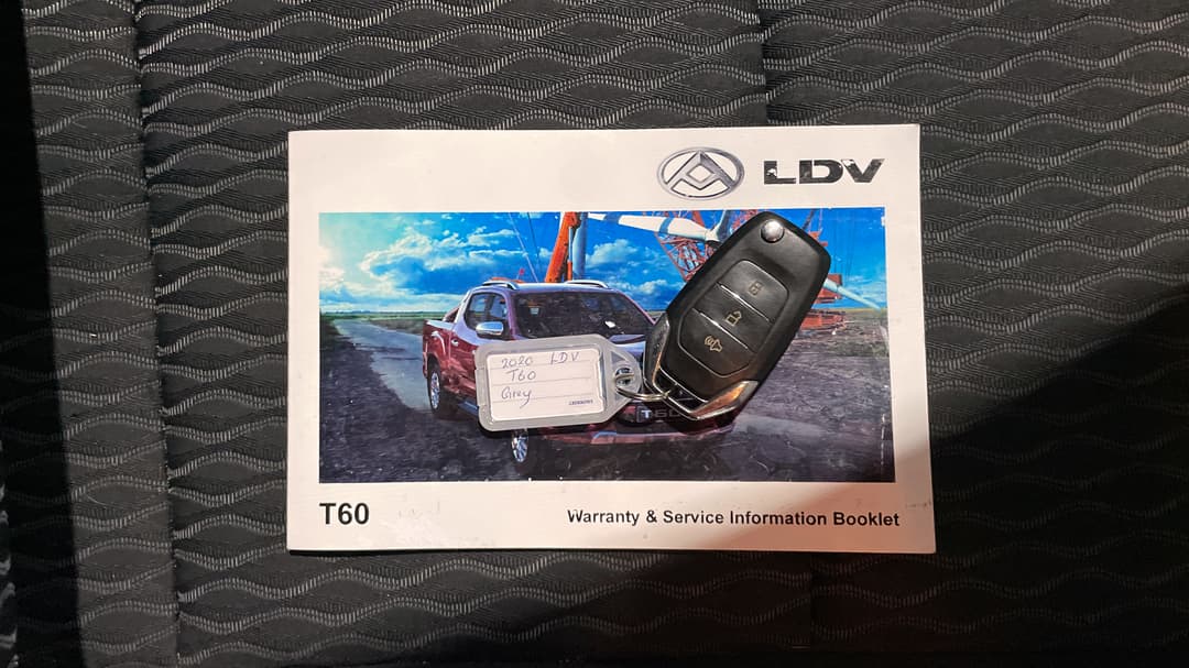 2020 LDV T60 Pro (4x4), Automatic, 82242 km, Key Close-up
