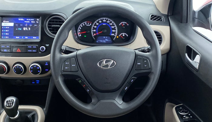 2019 Hyundai Grand i10 SPORTZ 1.2 KAPPA VTVT, Petrol, Manual, 18,036 km, Steering Wheel Close Up