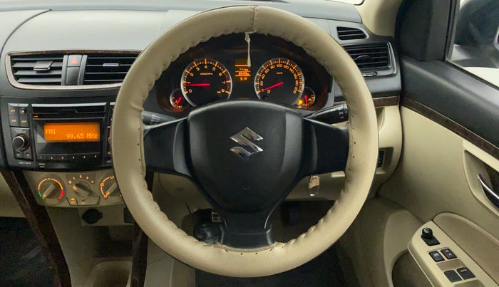 2015 Maruti Swift Dzire VXI, Petrol, Manual, 35,503 km, Steering Wheel Close Up