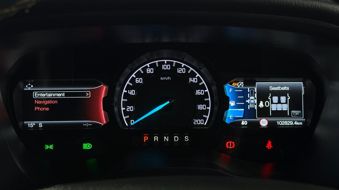 2021 Ford Ranger Wildtrak 2.0 (4x4), Automatic, 102829 km, Odometer View
