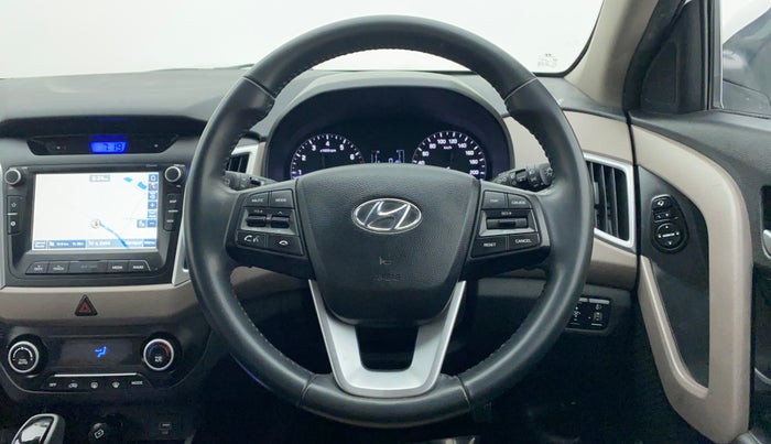 2019 Hyundai Creta 1.6 VTVT SX AUTO, Petrol, Automatic, 3,983 km, Steering Wheel Close Up