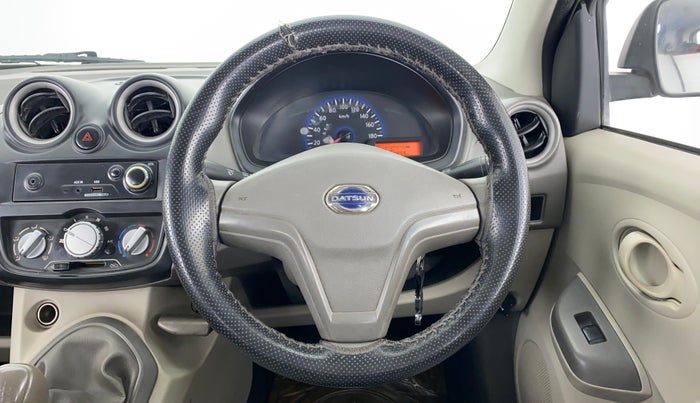 2015 Datsun Go T, Petrol, Manual, 58,481 km, Steering Wheel Close Up