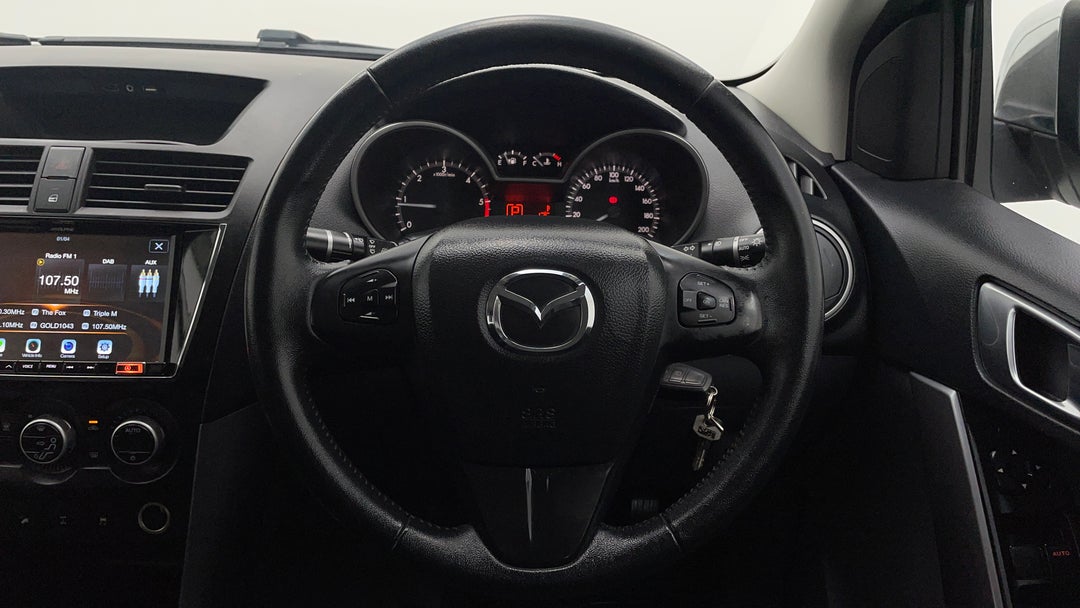 2019 Mazda BT-50 Xtr (4x4) (5yr), Automatic, 46682 km, Steering Wheel Close-up