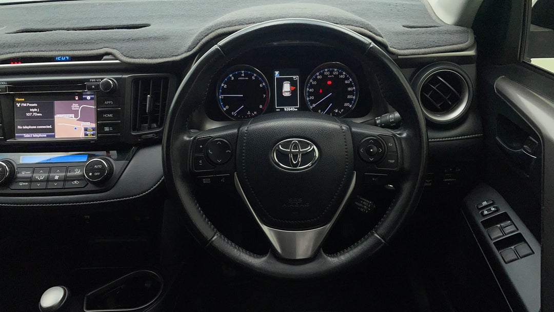 2017 Toyota RAV4 Gxl (4x4), Automatic, 92640 km, Steering Wheel Close-up