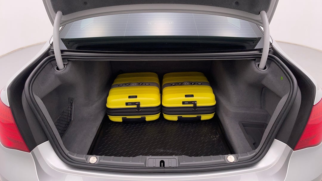 Boot Inside View with Luggage