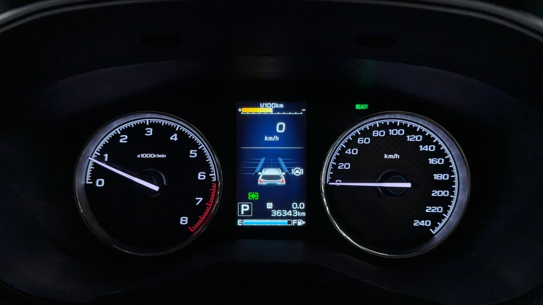 2022 Subaru Forester Hybrid L (AWD), Automatic, 36343 km, Odometer View