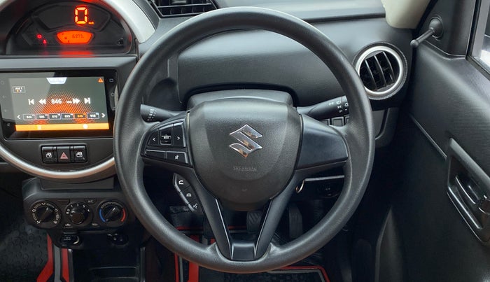 2020 Maruti S PRESSO VXI PLUS, Petrol, Manual, 17,044 km, Steering Wheel Close Up