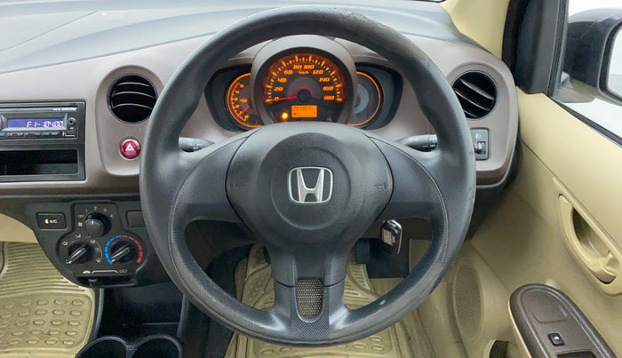 2013 Honda Amaze 1.5 EXMT I DTEC, Diesel, Manual, 94,219 km, Steering Wheel Close Up