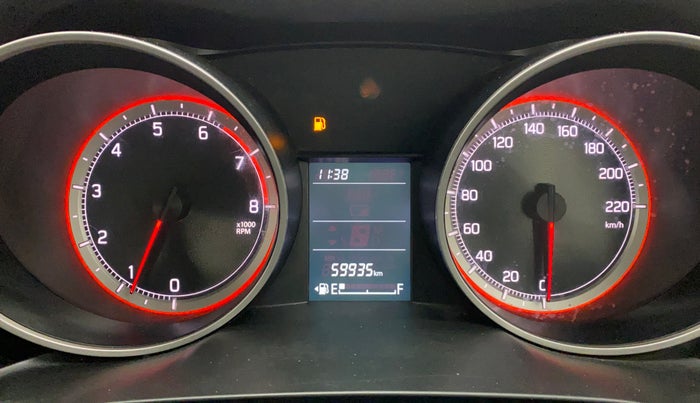 2019 Maruti Swift VXI D, Petrol, Manual, 59,955 km, Odometer Image