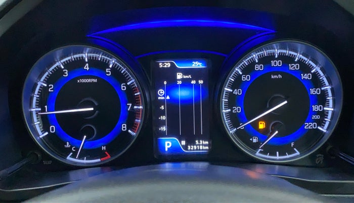 2019 Toyota Glanza V CVT, Petrol, Automatic, 33,064 km, Odometer Image