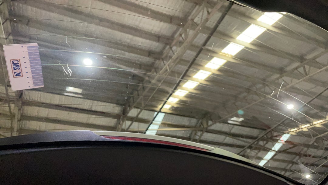 Windshield Rear Tinting scratched
