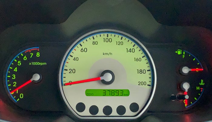 2010 Hyundai i10 ASTA 1.2, Petrol, Manual, 37,893 km, Odometer Image