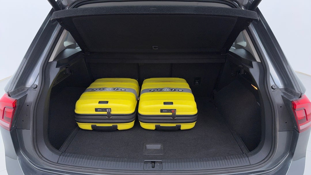 Boot Inside View with Luggage