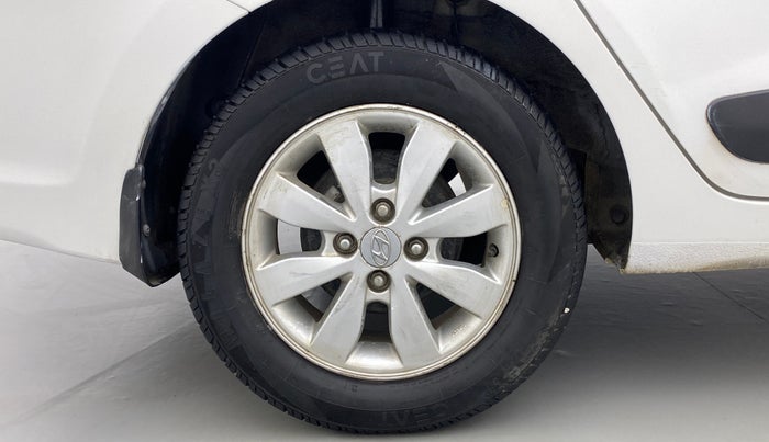 2014 Hyundai Xcent S 1.2, Petrol, Manual, 80,231 km, Right Rear Wheel