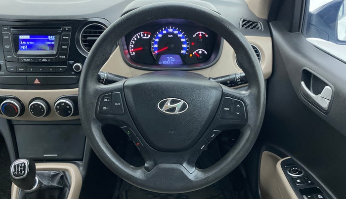 2014 Hyundai Xcent S 1.2, Petrol, Manual, 80,231 km, Steering Wheel Close Up
