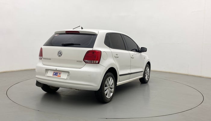 2013 Volkswagen Polo HIGHLINE1.2L, Petrol, Manual, 75,133 km, Right Back Diagonal