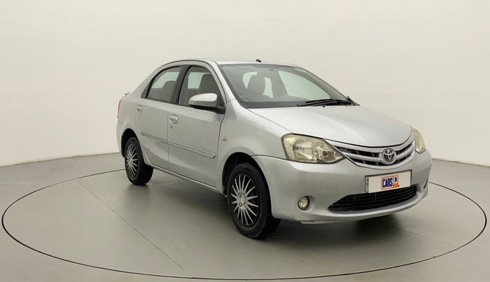 2014 Toyota Etios G, Petrol, Manual, 89,602 km, Right Front Diagonal