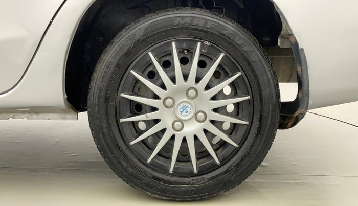 2014 Toyota Etios G, Petrol, Manual, 89,602 km, Left Rear Wheel