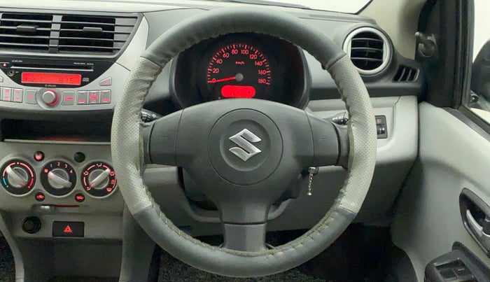 2010 Maruti A Star VXI, Petrol, Manual, 56,748 km, Steering Wheel Close Up