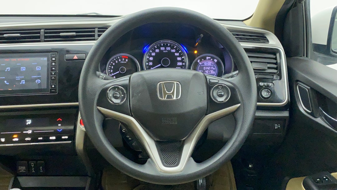 Steering Wheel Close Up