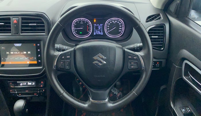2020 Maruti Vitara Brezza ZXI+ AT SHVS, Petrol, Automatic, 41,231 km, Steering Wheel Close Up