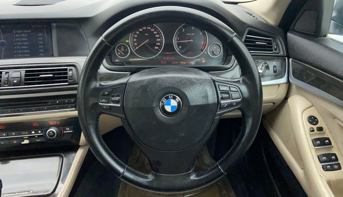 2011 BMW 5 Series 525D 3.0, Diesel, Automatic, 77,804 km, Steering Wheel Close Up
