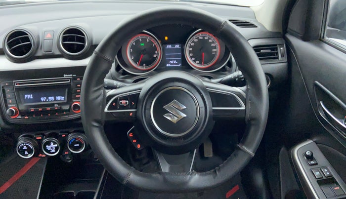 2019 Maruti Swift ZXI D, Petrol, Manual, 14,072 km, Steering Wheel Close-up