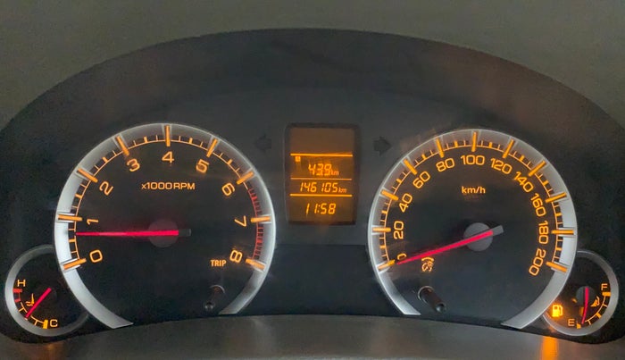2016 Maruti Ertiga VXI, Petrol, Manual, 1,46,105 km, Odometer Image