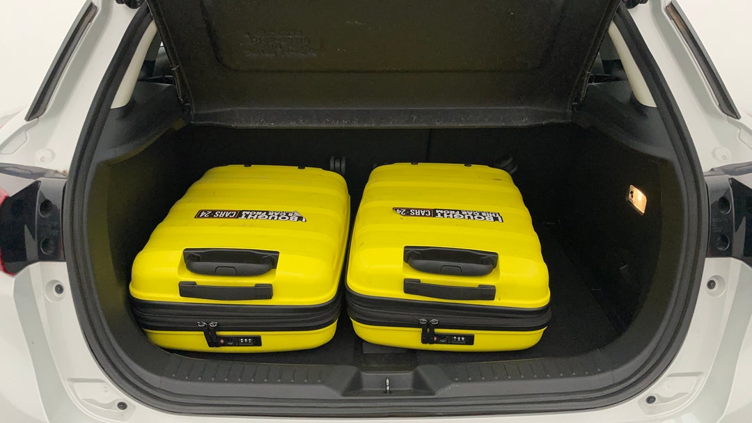 Boot Inside View with Luggage