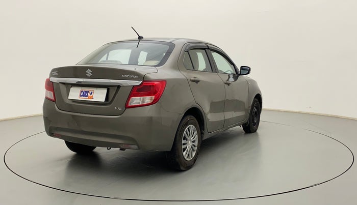 2017 Maruti Dzire VXI, Petrol, Manual, 1,07,214 km, Right Back Diagonal