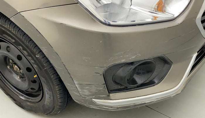 2017 Maruti Dzire VXI, Petrol, Manual, 1,07,214 km, Front bumper - Slightly dented
