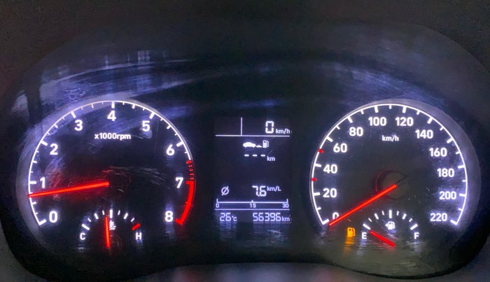 2018 Hyundai Verna 1.6 VTVT SX, Petrol, Manual, 56,396 km, Odometer Image
