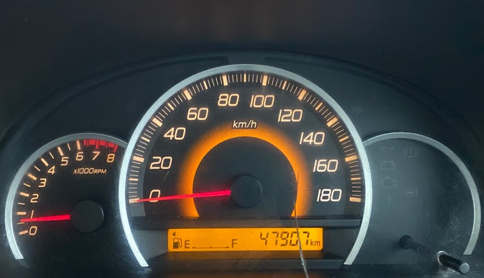 2016 Maruti Wagon R 1.0 VXI, Petrol, Manual, 47,947 km, Odometer Image