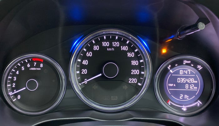 2018 Honda City V MT PETROL, CNG, Manual, 35,528 km, Odometer Image