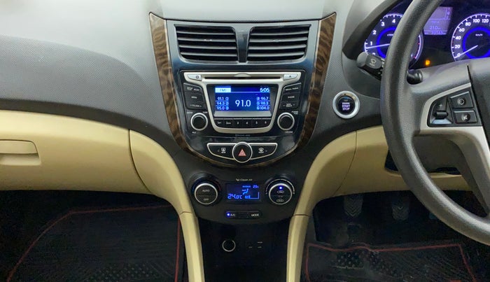 2015 Hyundai Verna FLUIDIC 4S 1.6 VTVT S(O), CNG, Manual, 70,248 km, Air Conditioner