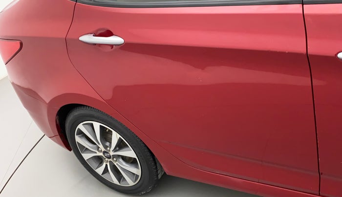 2015 Hyundai Verna FLUIDIC 4S 1.6 VTVT S(O), CNG, Manual, 70,248 km, Right rear door - Paint has faded