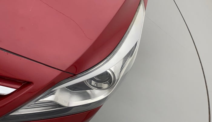 2015 Hyundai Verna FLUIDIC 4S 1.6 VTVT S(O), CNG, Manual, 70,248 km, Left headlight - Faded