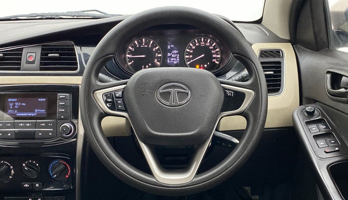 2014 Tata Zest XMA QUADRAJET 90PS, Diesel, Automatic, 95,307 km, Steering Wheel Close Up
